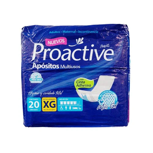Apósitos Multiuso Proactive con Adhesivos – Talla XG – 20 Unidades