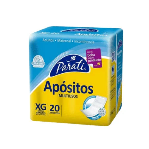 Apósitos Paratí Multiuso Talla XG – 20 Unidades