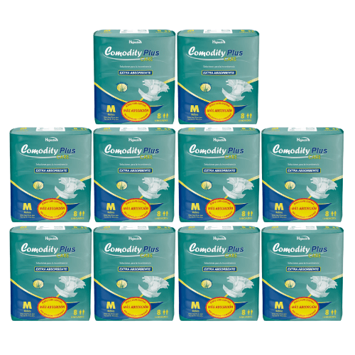 Pañales para Adulto Comodity Plus – Talla M – 80 Unds