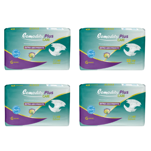 Pañales para Adulto Comodity Plus – Talla G – 88 Unidades - 1 Manga