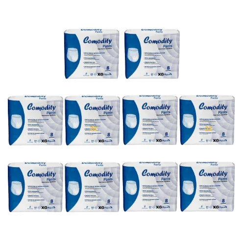 Pañales para Adulto Comodity Pants (Ropa Interior) – Talla XG – 80 Unidades - 1 Manga