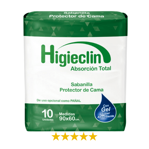 Sabanillas para Adulto Ultra Absorbentes 10 uds