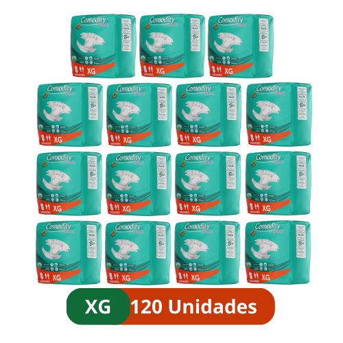 Pañales para Adulto Comodity Basic – Talla XG – 120 Unidades