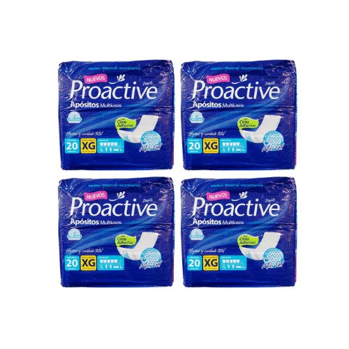 Apósitos Multiuso con Adhesivos – Talla XG 80 Unidades