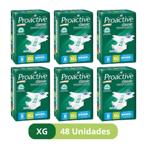 Pañales para Adulto Proactive – Talla XG – 48 Unidades - 1 Manga