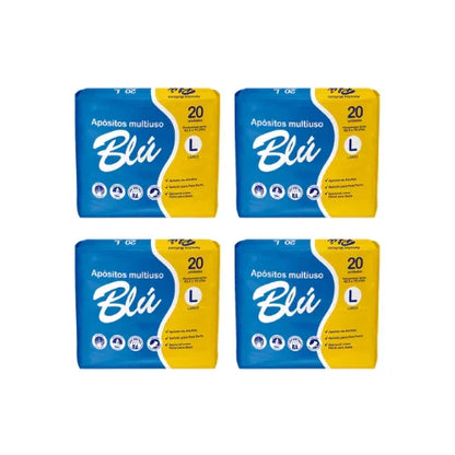 Apósitos Multiuso Blú- Talla L - 80 unidades