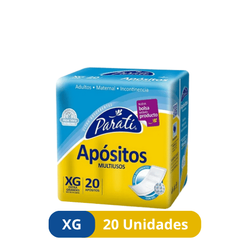 Apósitos Paratí Multiuso Talla XG – 20 Unidades