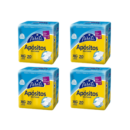Apósitos Paratí Multiuso Talla XG – 80 Unidades