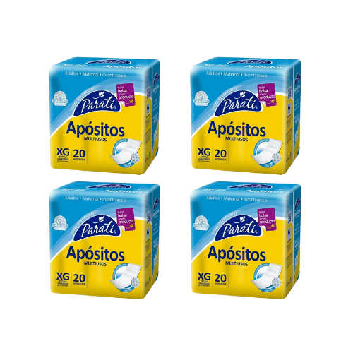 Apósitos Paratí Multiuso Talla XG – 80 Unidades