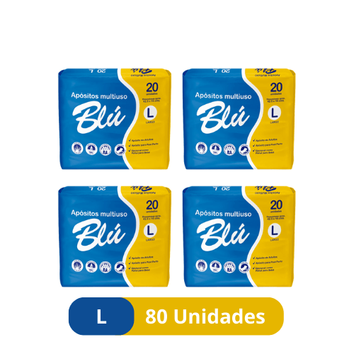 Apósitos Multiuso Blú- Talla L - 80 unidades