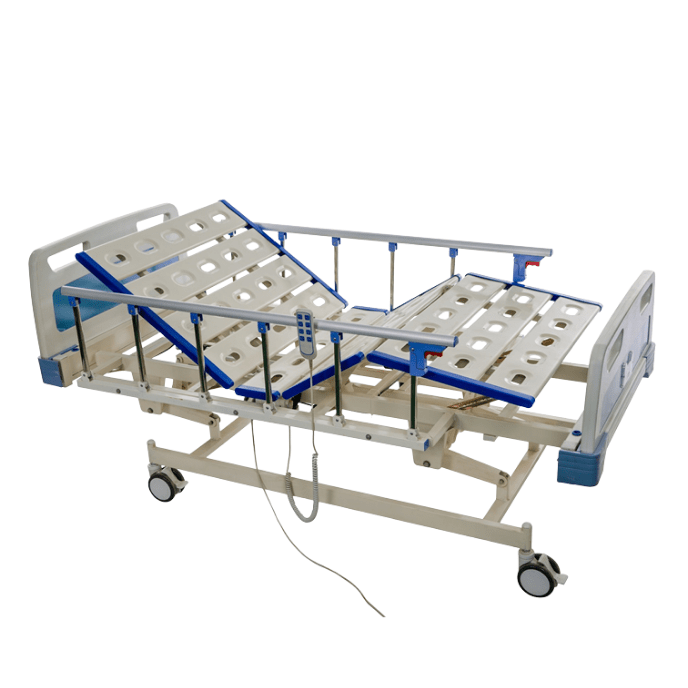 Cama Clínica Eléctrica 3 Posiciones (Catre clínico) + Colchón 8 cm