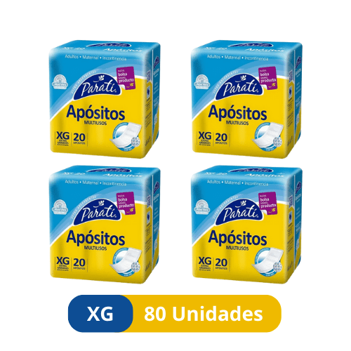 Apósitos Paratí Multiuso Talla XG – 80 Unidades