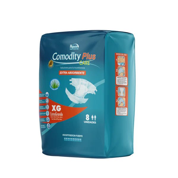 Pañales para Adulto Comodity Plus – Talla XG –  120 Unidades