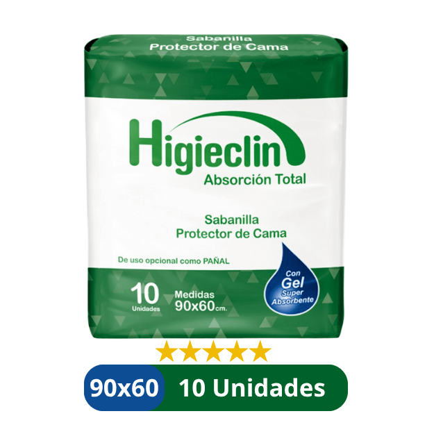 Sabanillas para Adulto Ultra Absorbentes 10 unidades