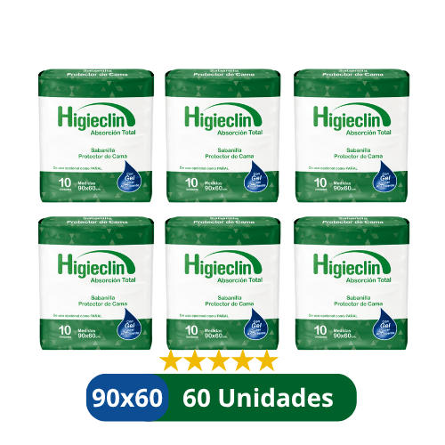 Sabanillas para Adulto Ultra Absorbentes Protector 60 uds
