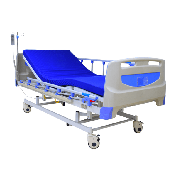 Cama Clínica Eléctrica 3 Posiciones (Catre clínico) + Colchón 8 cm