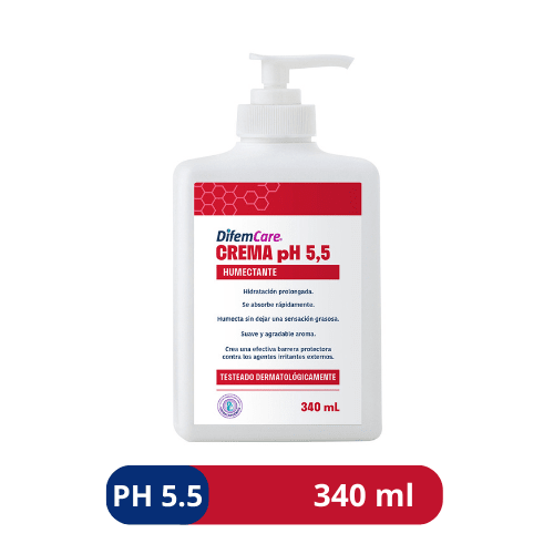 Crema Humectante pH 5,5 - 340 ml - Marca: DifemCare®