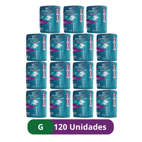 Pañales para Adulto Comodity Plus – Talla G –  Pack 120 Unidades