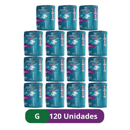 Pañales para Adulto Comodity Plus – Talla G –  Pack 120 Unidades