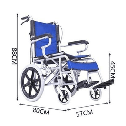 Silla de Ruedas de Aluminio - Ultra Liviana 11 Kg - Plegable