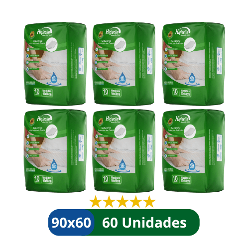 Sabanillas para Adulto Higieclin Premium – Protector de Cama 60x90 cm - 60 Unidades