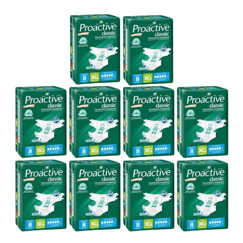 Pañales para Adulto Proactive– Talla XG – 80 Unidades - 1 1/2 Manga
