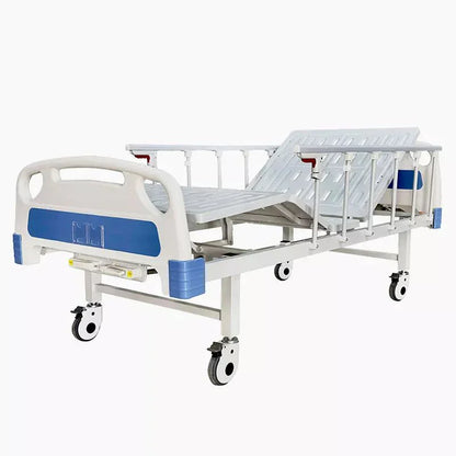 Cama Clínica Manual 2 Posiciones (Catre clínico) + Colchón 7 cm